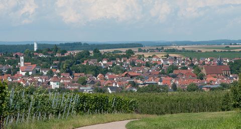 Blick auf Schwaigern