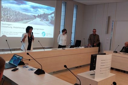 Wenn das Wasser kommt, Vorträge im Rathaus Schwaigern