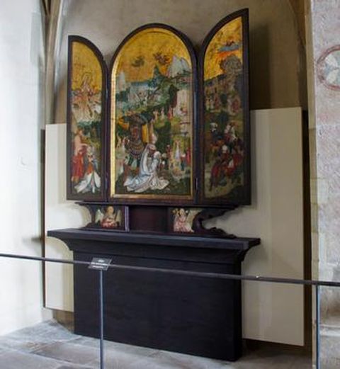 Barbara-Altar von Jörg Ratgeb in der ev. Stadtkirche Schwaigern