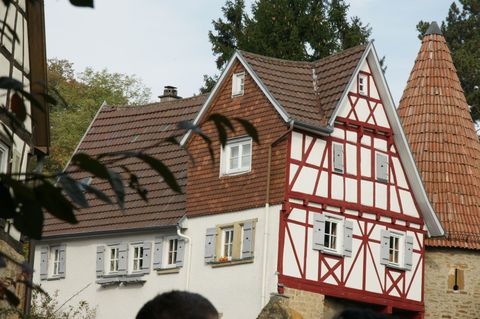 Hexenturm von der Stadtmauer aus