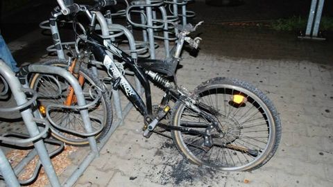 07.08.2011 – Brennendes Fahrrad
