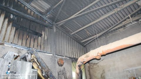 29.09.2014 – Brand einer Förderanlage