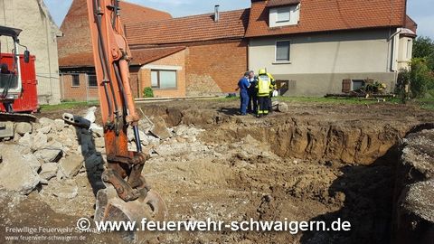04.10.2016 – Bagger reißt Gasleitung ab