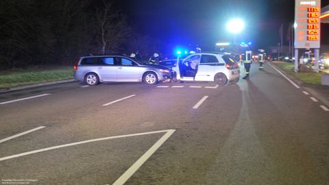 11.02.2020 – Verkehrsunfall bei der Shell-Tankstelle
