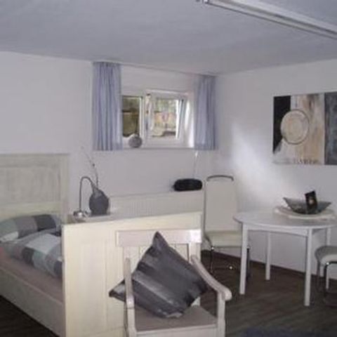 Blick ins Doppelzimmer